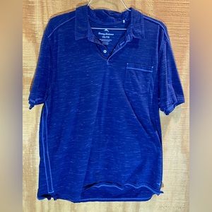Tommy Bahama Men’s Short Sleeve Polo. Size XXL. Color Blue.